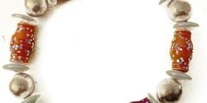 Glass Beaded Bracelet