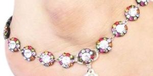 Rhinestone Anklets