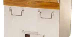 Stainless Steel Tandoor with Wooden Top