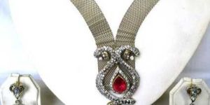 American Diamond Necklace Set