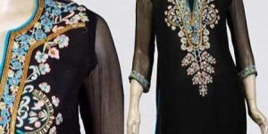 Embroidered Georgette Kurtis