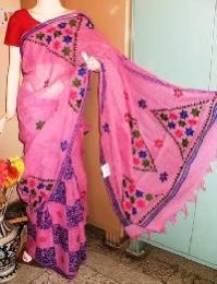 Embroidered Cotton Sarees