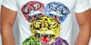 Mens Printed Round Neck T-Shirts