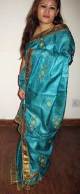 Dupion Silk Saree