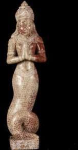 Red Marble Lord Ketu Statues