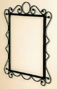 Wrought Iron Mirror