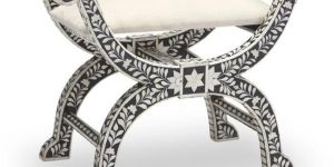 Bone Inlay Jenny Stool