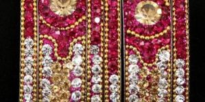 Lakh Brass Bangles Set