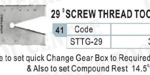 Kristeel 29' Screw Thread Tool Gauge
