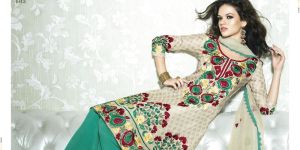 Embroidered Party Wear Suits 9846