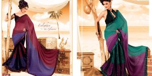 Fency Printed Silk Saree