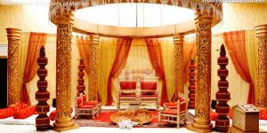 Crystal Gold Mandap