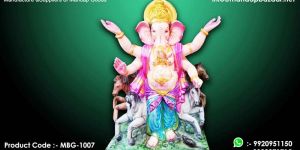 Horse Sitting Ganesha Status