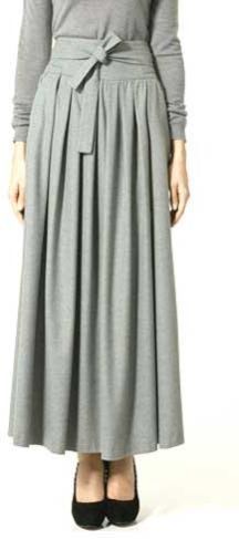 Plain Long Skirt
