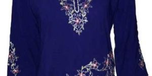 Sequin Stone Embroidered Kurti