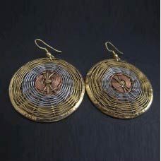 Brass Earrings