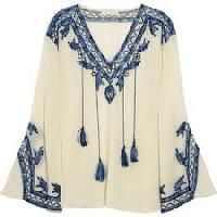 Cotton Embroidered Tops