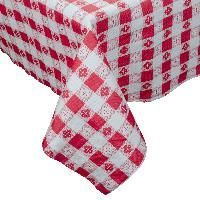 Red Tissue Cloth Table Covers