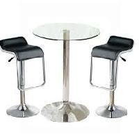 Glass Bar Stool