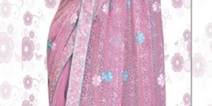 Jaal Work Saree