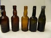 Old Glass Beer Bottles