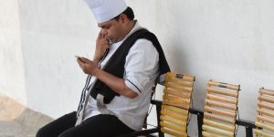 Bamboo Four Seater Bench