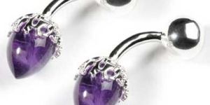 Purple Cufflinks