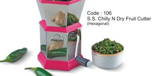 S.s. Chilly N Dry Fruit Cutter (hexagonal)