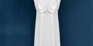 Flower Ceramic Pedestal Basin