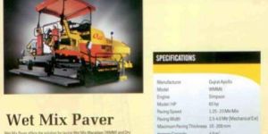 Paver Finisher