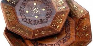 Wooden Decorative Plates