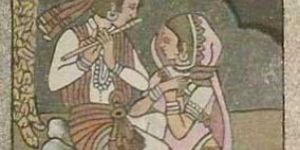 Gopal Krishna Sand Painting