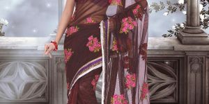Embroidered Party Wear Designer Indian Dress Saree