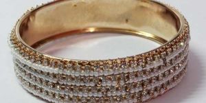 Designer Gold Polished Kada