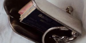 Silver Plated Card Holder