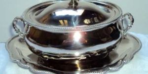Silver Plated Soup Dish
