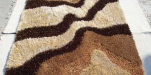 Handmade Polyester Shaggy Rug