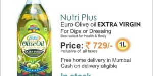 Euro Nutri Plus Extra Virgin Olive Oil