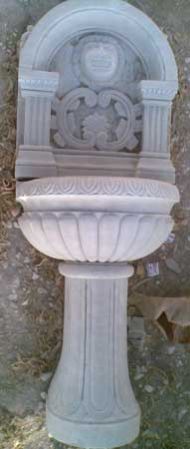 Carved Marble Wash Basin