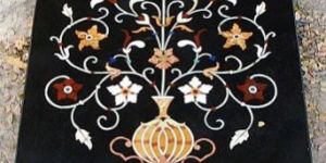 Marble Inlay Wall Panel