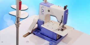 Single Thread Chain Lock Basting Machine