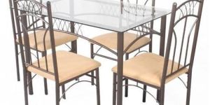 Steel Dining Table Set