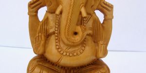 Wooden Ganesh Statues