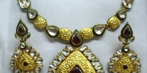 Kundan Set With Daimond Polki