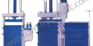 HYDRAULIC BALING PRESS FOR COTTON WASTE FIBERS