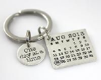 Calendar Keychain