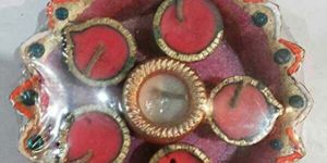 Decorative Diya Thalis