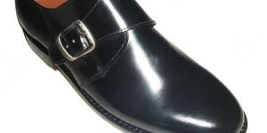 Mens Black Leather Shoes  : MBLS-07
