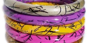 Colored Lac Bangles