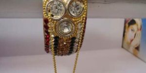 Rhinestone Bangles, Machine Cut Bangles